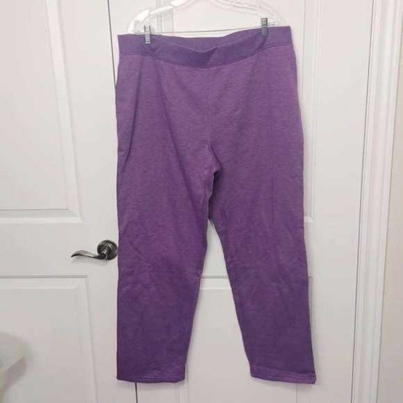 Plus size purple joggers 2x - Picture 1 of 3